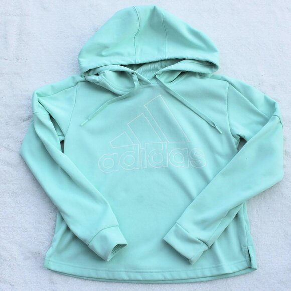 Adidas Mint green hoodie - Picture 1 of 5